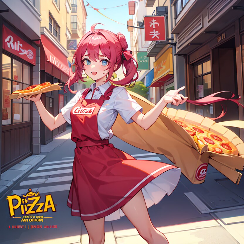 おいしいぴざだよ！