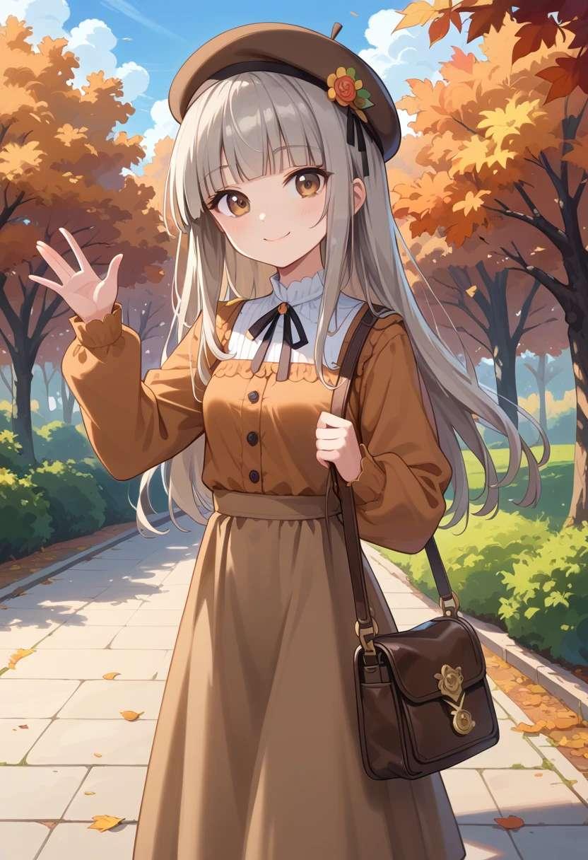 秋深まる季節のデートシーン | の人気AIイラスト・グラビア