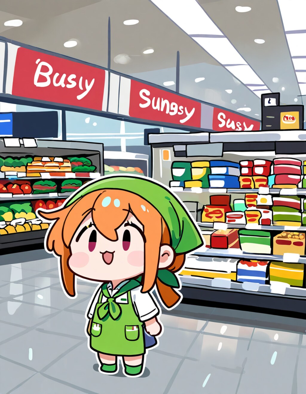 いらっしゃーせー