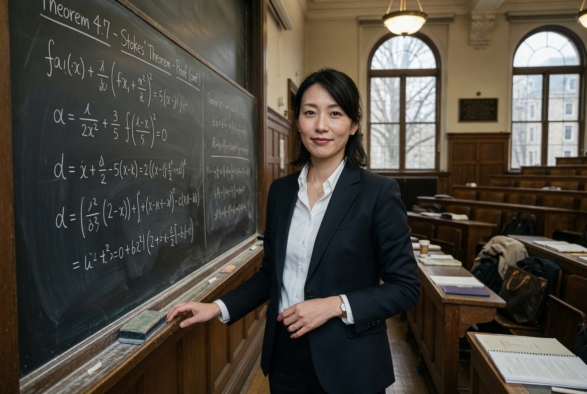 数学教授の女（一部公開）