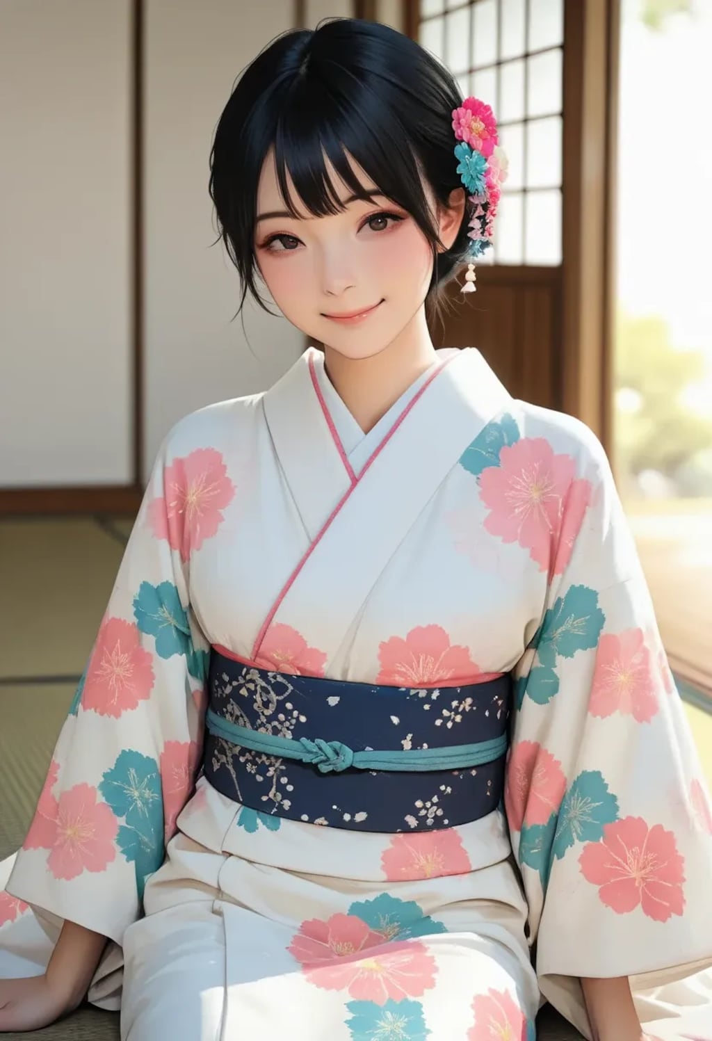 和風の美少女、超可愛い(*´∇｀*)✨
