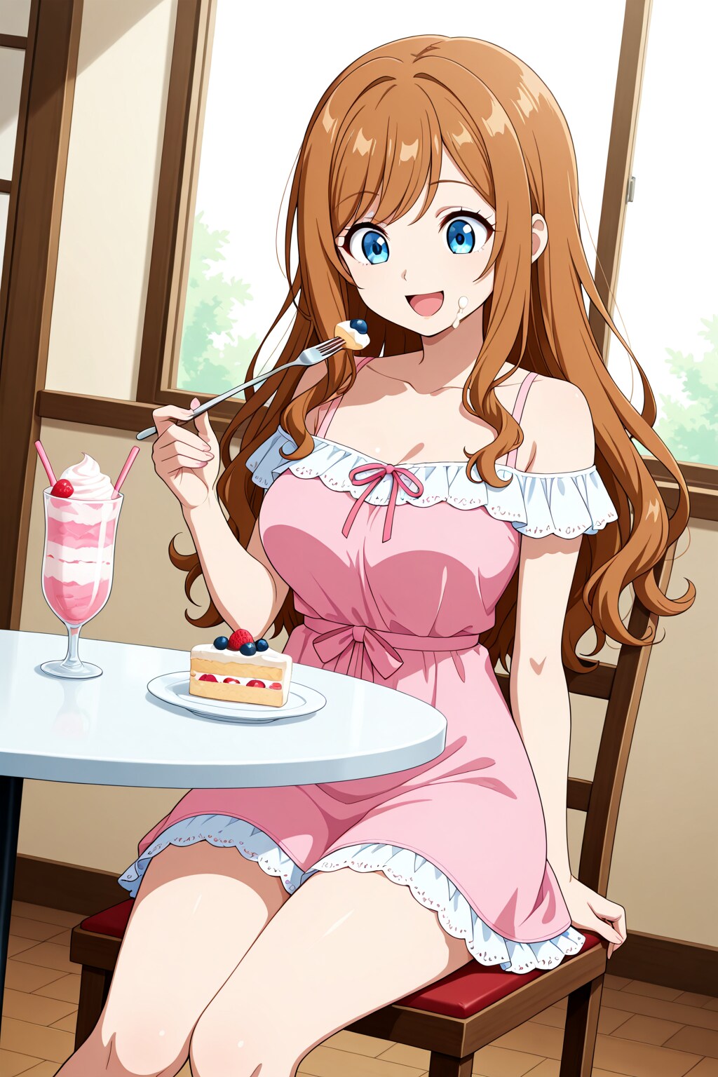 ブルーベリーのお菓子を食べる　その３