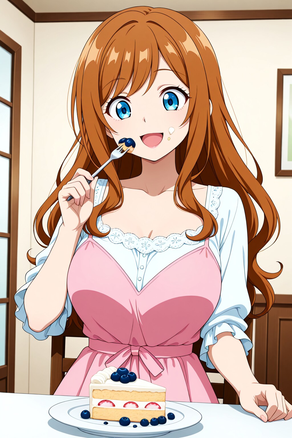 ブルーベリーのお菓子を食べる　その３