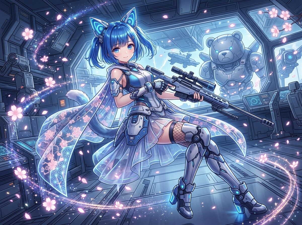 青ツイにゃん。
