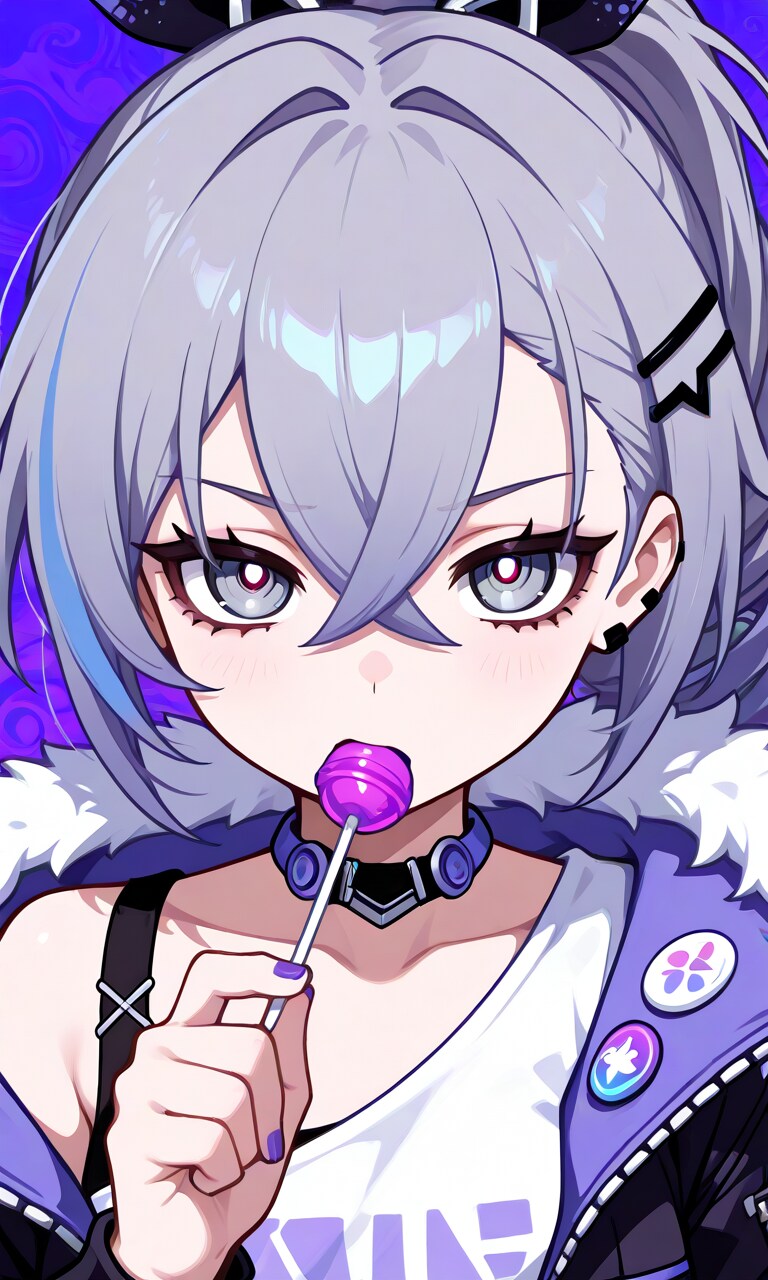 銀狼:SilverWolf（ロリポップ） | の人気AIイラスト・グラビア