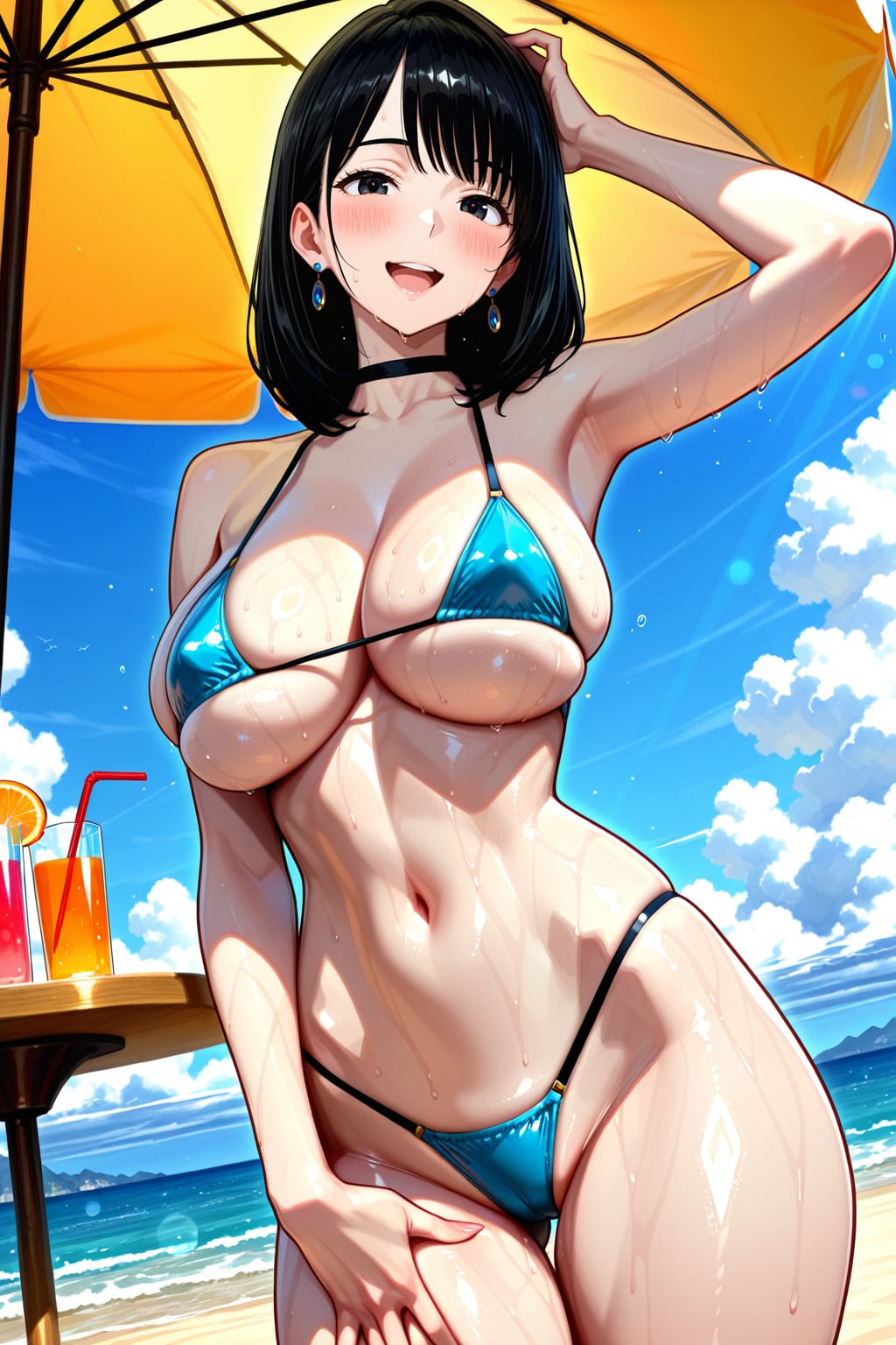 マイクロビキニ詩織ママン