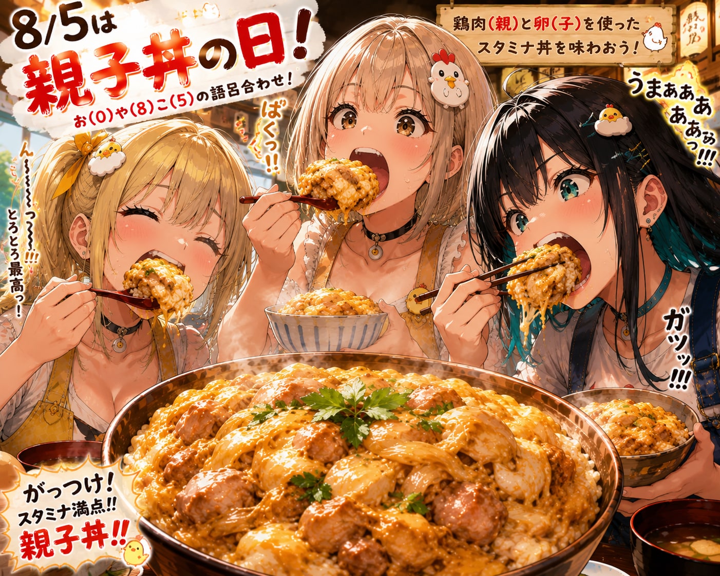 親子丼の日！！