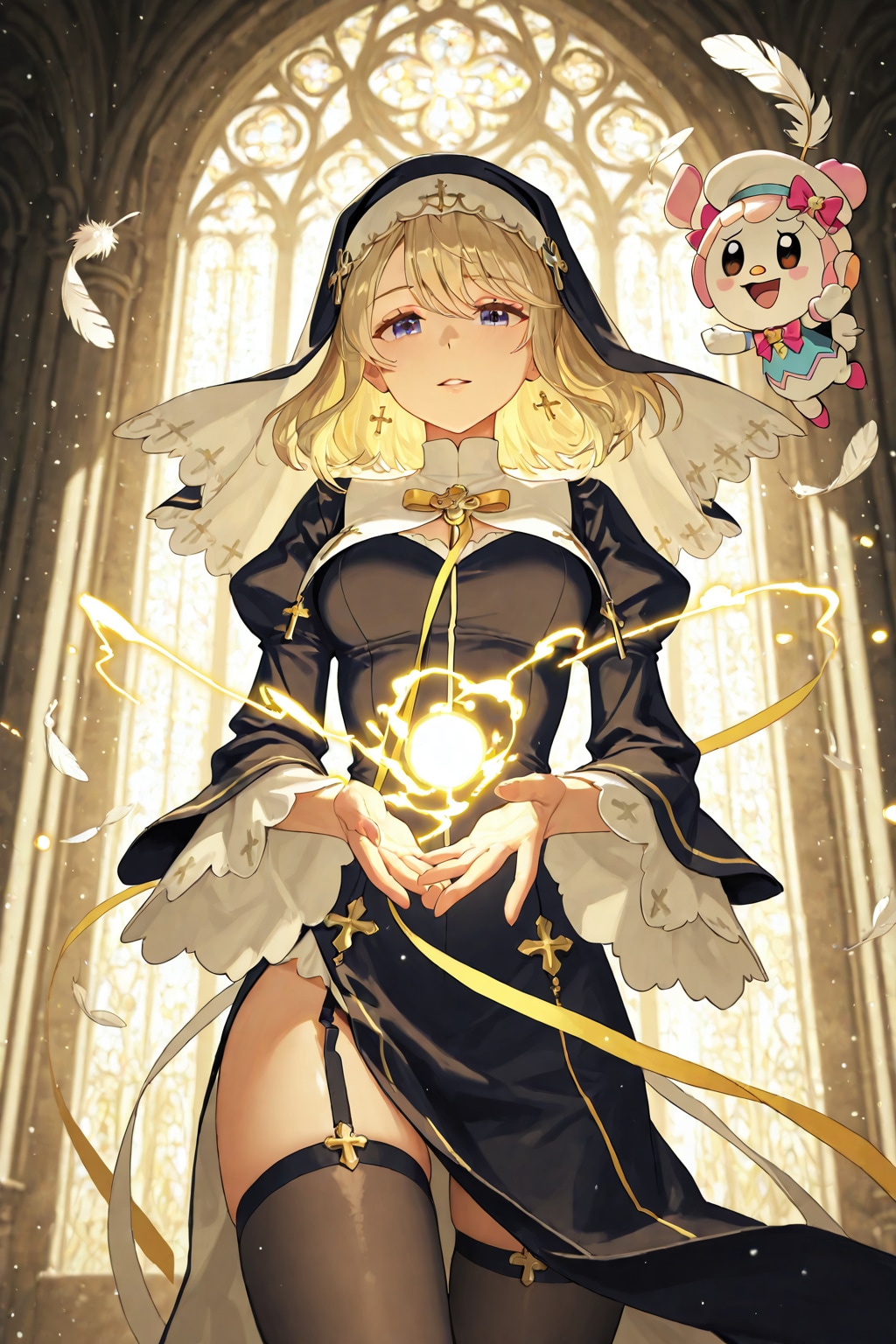 シスター魔法少女 | の人気AIイラスト・グラビア