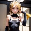 鏡音リン。001_デフォ服が破綻しました。 7枚目