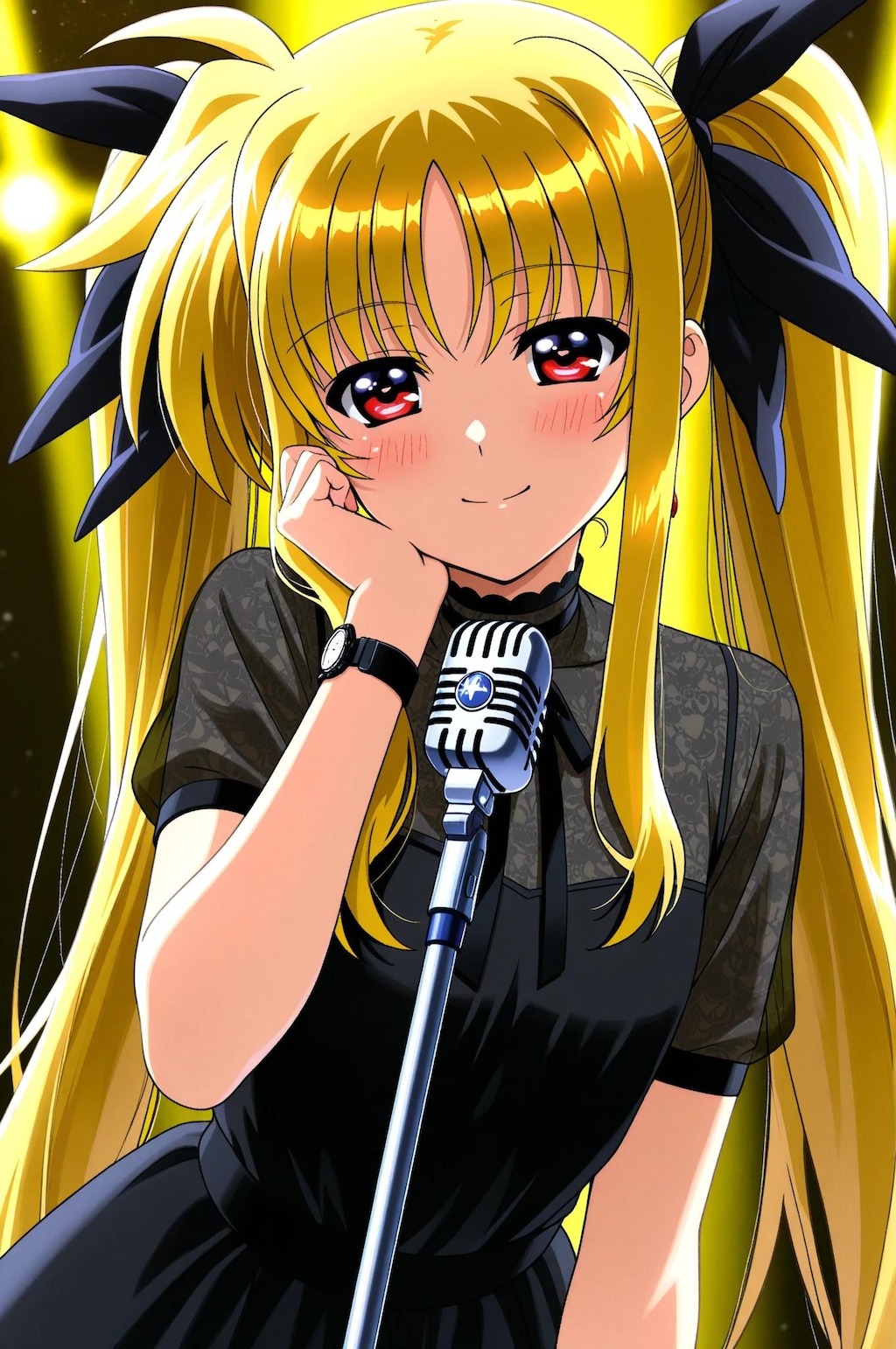 フェイト➡　いきなり歌っちゃいます‼