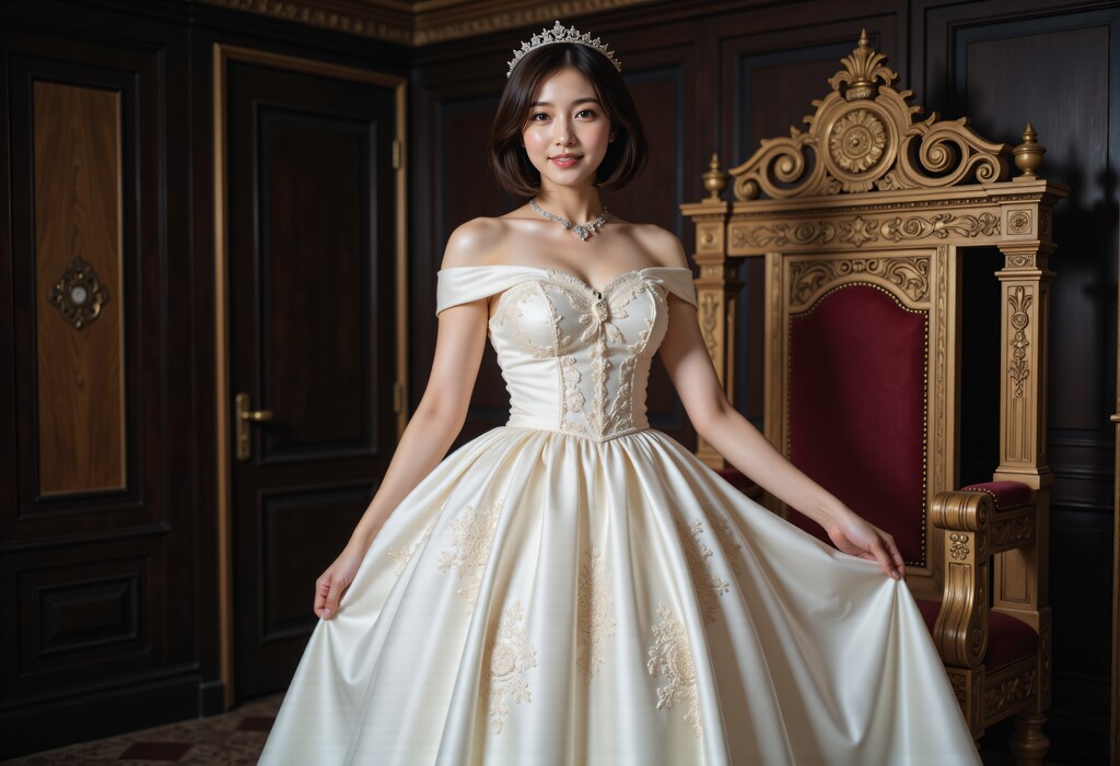 ドレスのお姫様