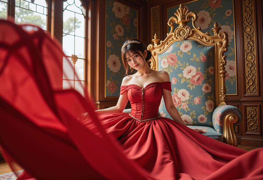 ドレスのお姫様