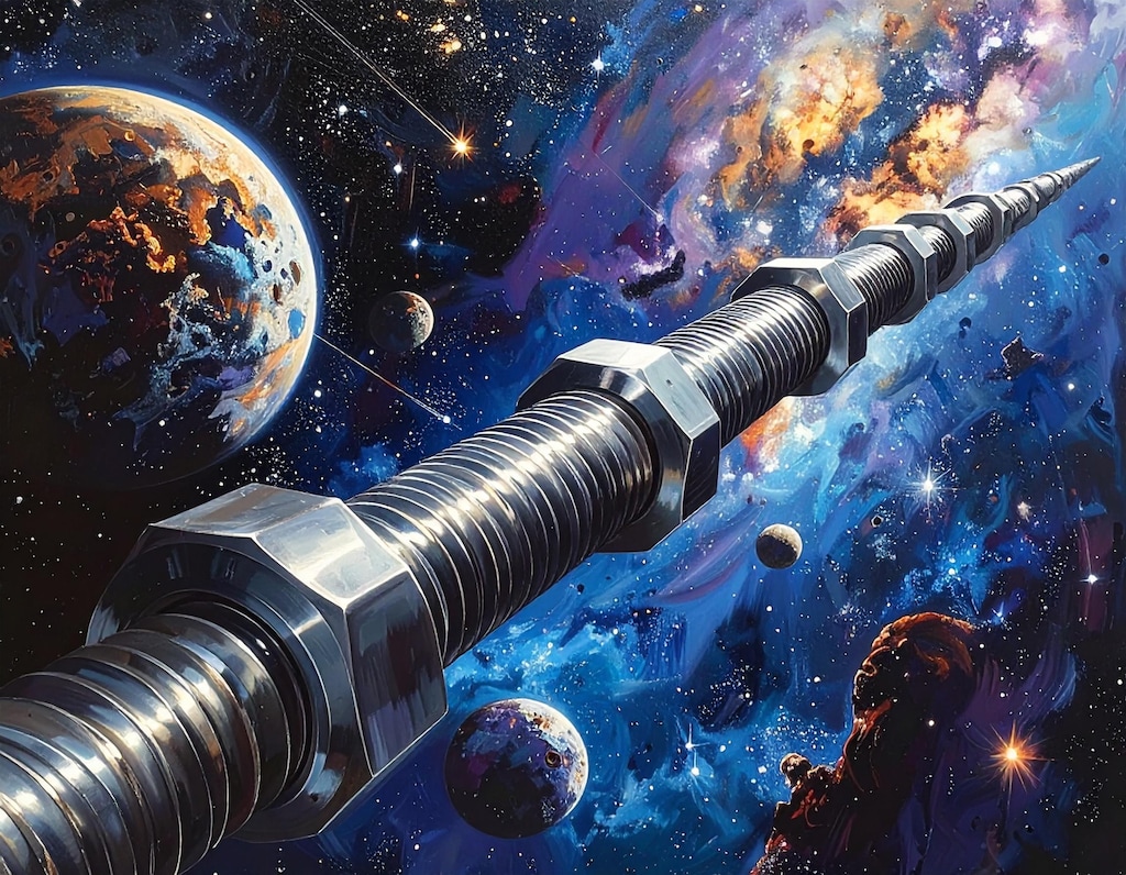 ボルトとナットの合体