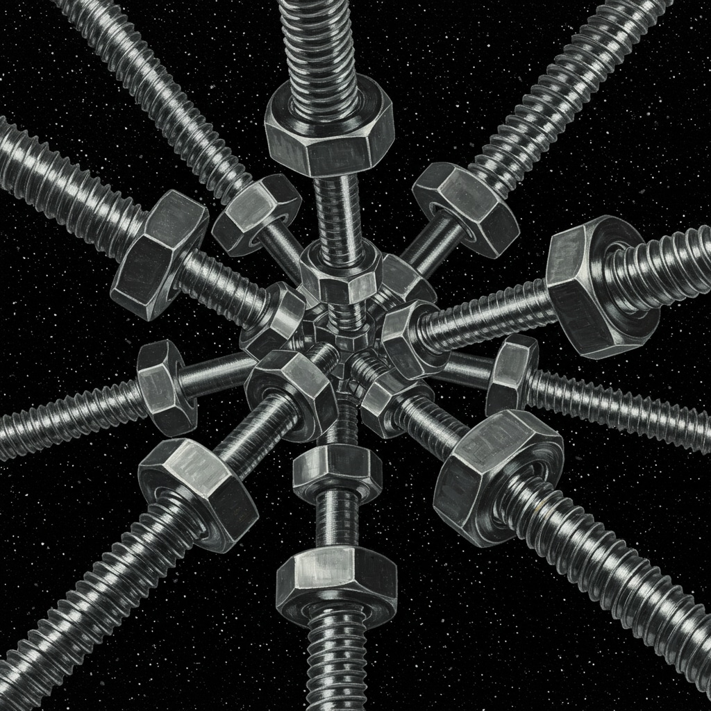 ボルトとナットの合体