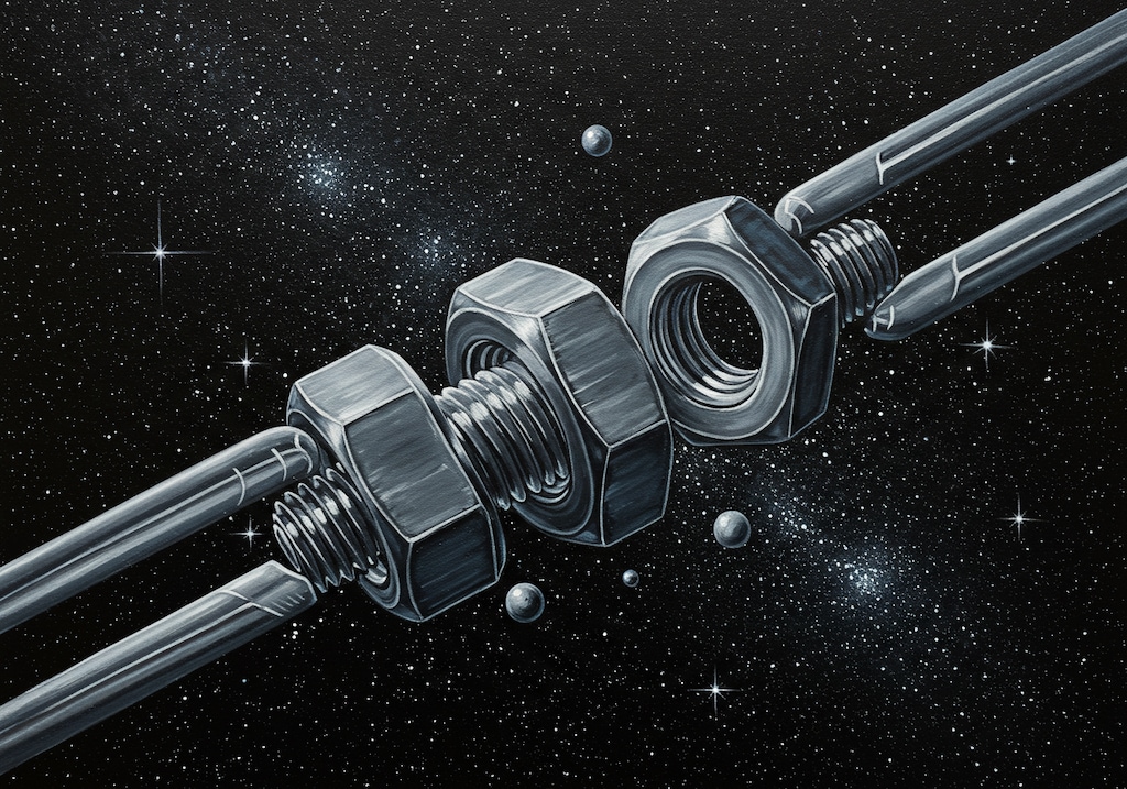 ボルトとナットの合体