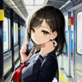 駅で見かけるあの子 2枚目