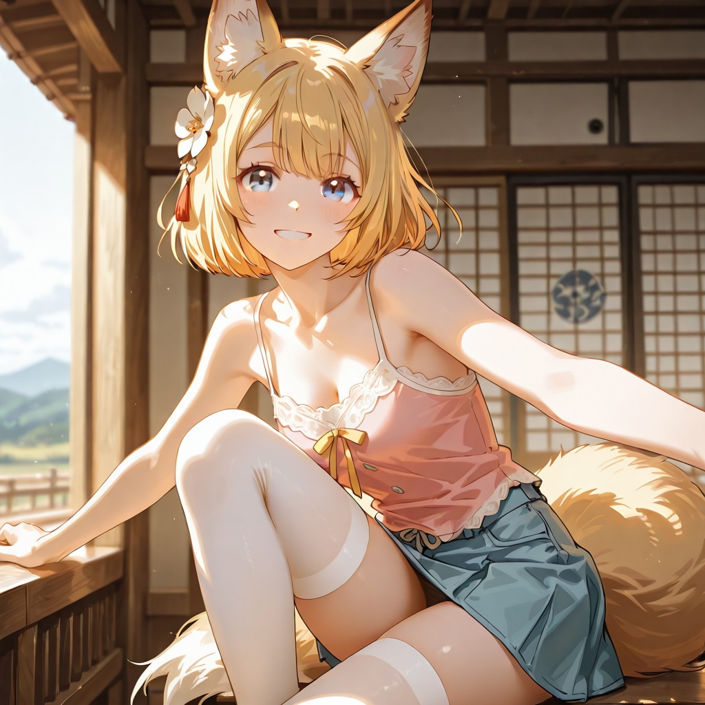 五穀豊穣のキツネ娘＜ヒナタ＞誕生