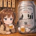 居酒屋で愚痴をこぼす小さな女の子 4枚目