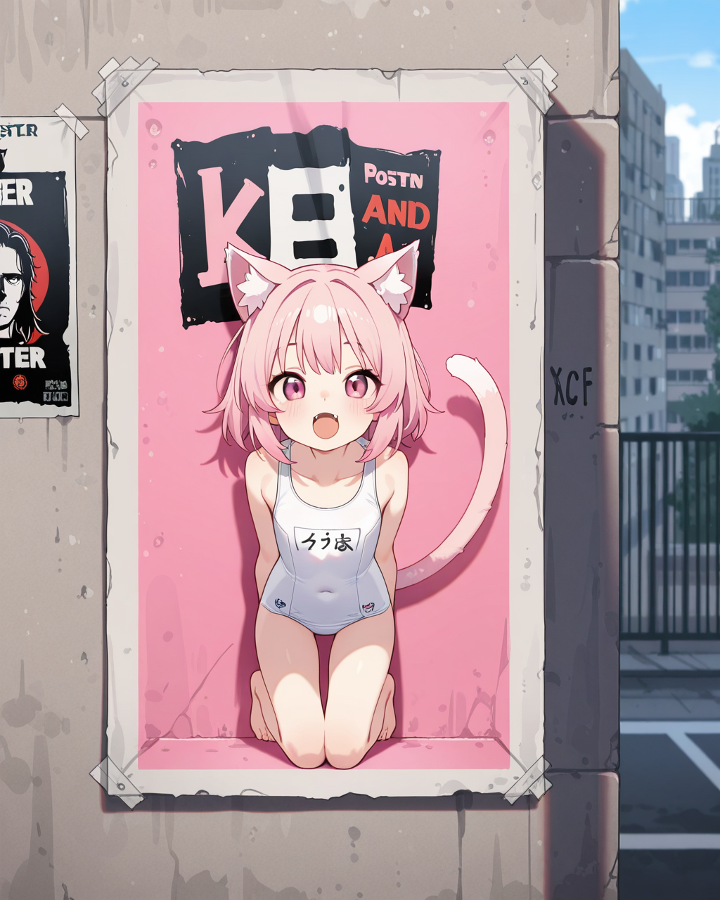ぺったんこねこのぺっちゃん娘ポスター
