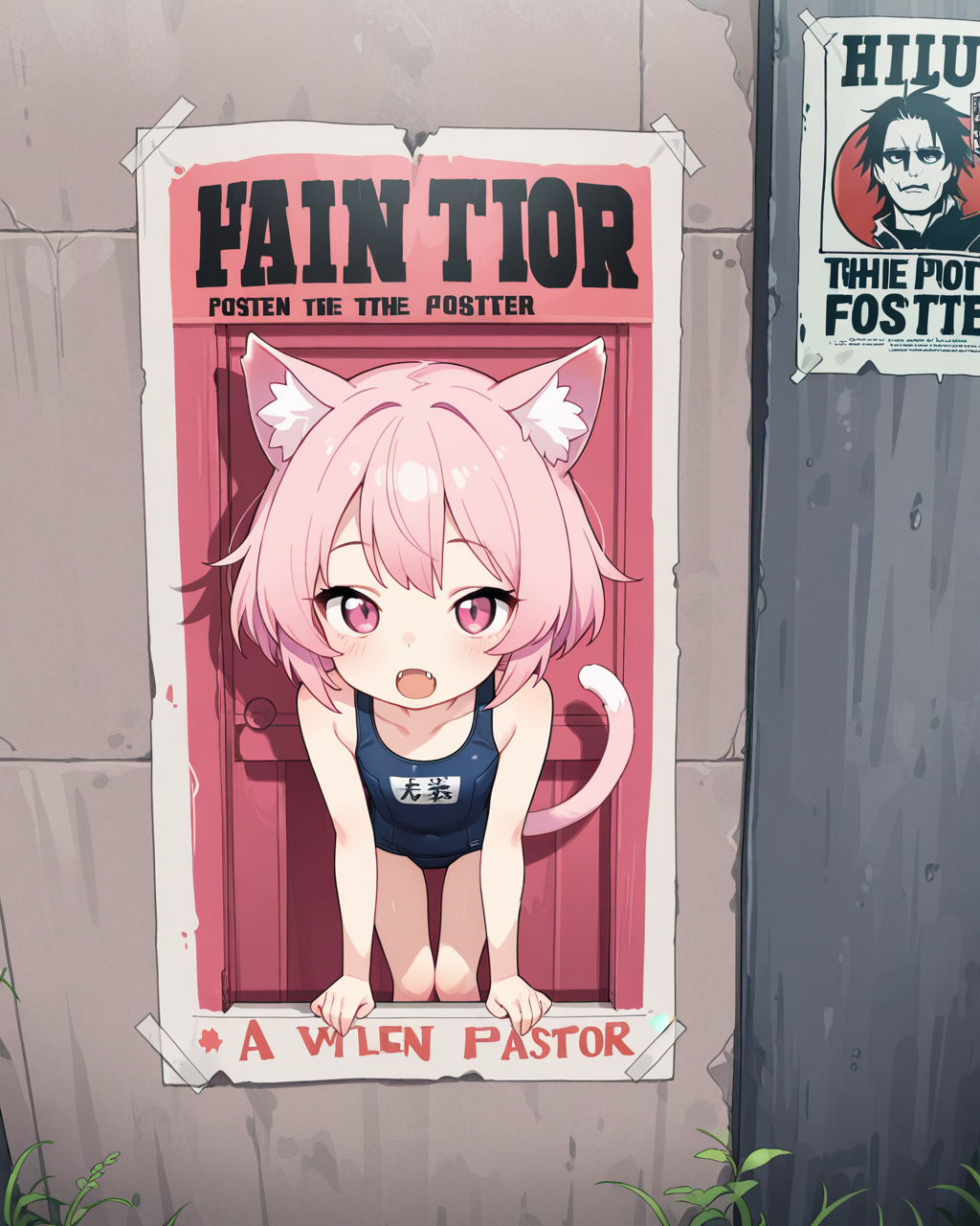 ぺったんこねこのぺっちゃん娘ポスター