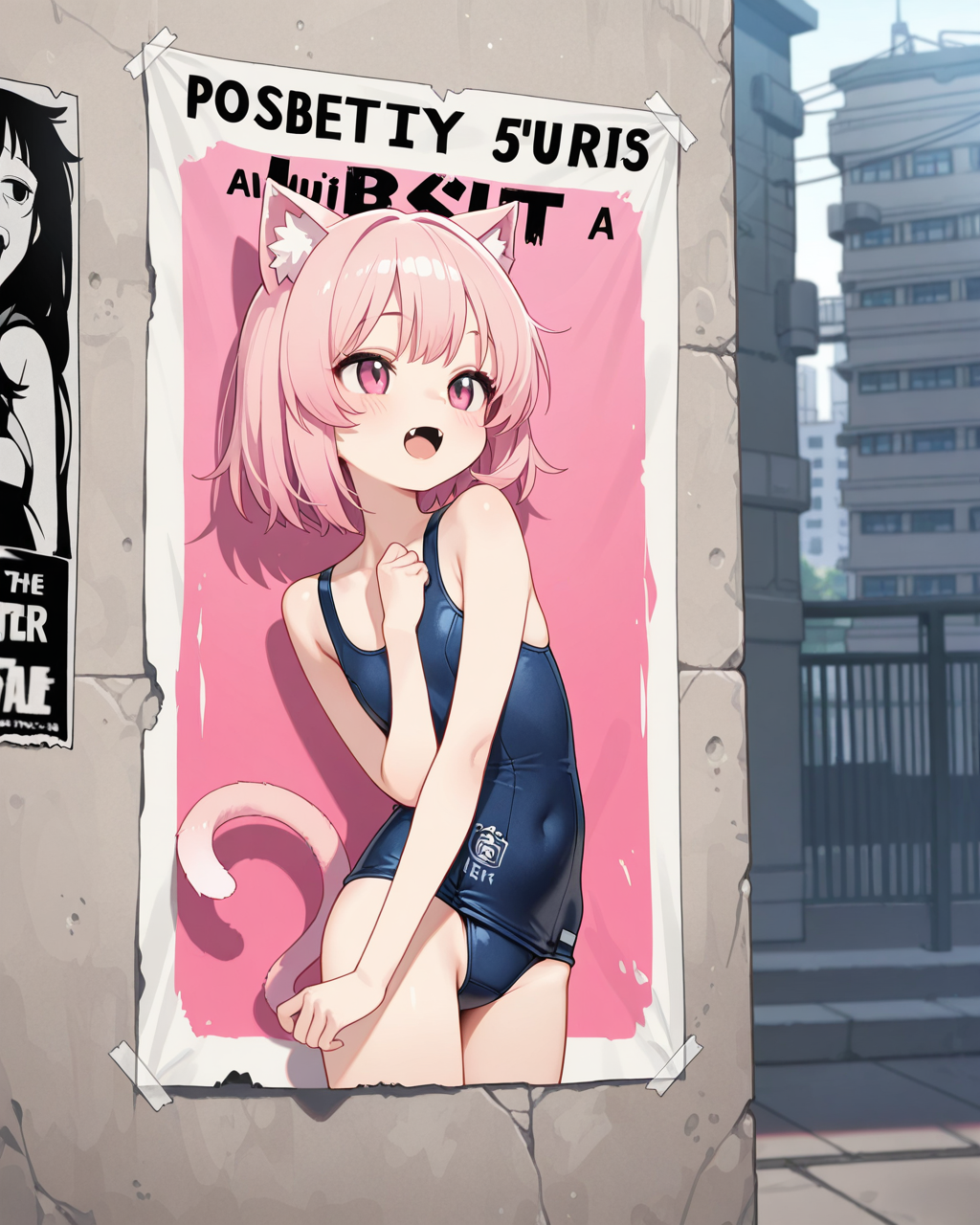 ぺったんこねこのぺっちゃん娘ポスター