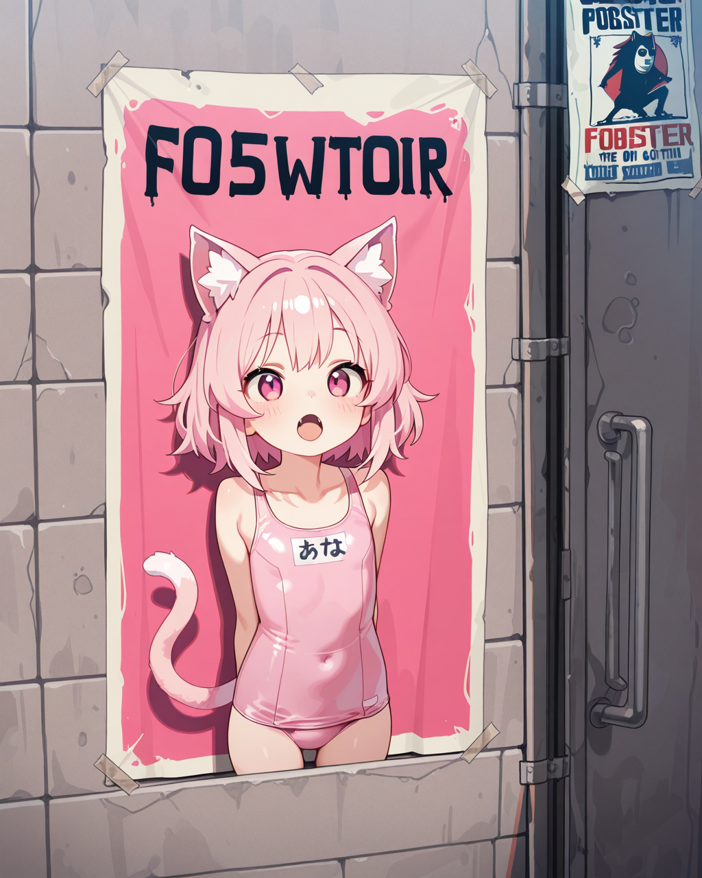 ぺったんこねこのぺっちゃん娘ポスター