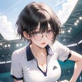 テニス少女 3枚目