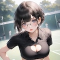 テニス少女 6枚目
