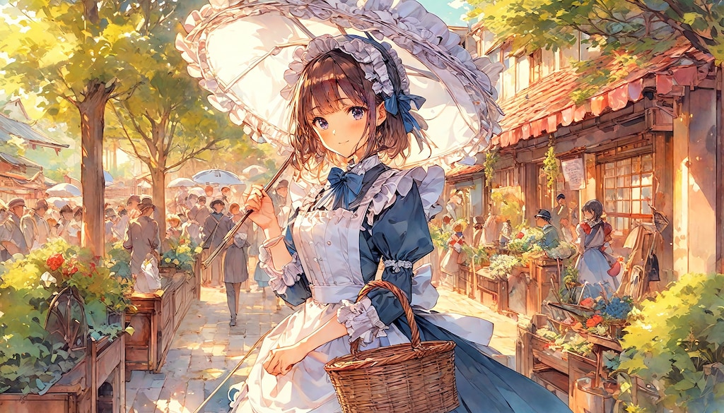 午後のメイドさん (メイド32)