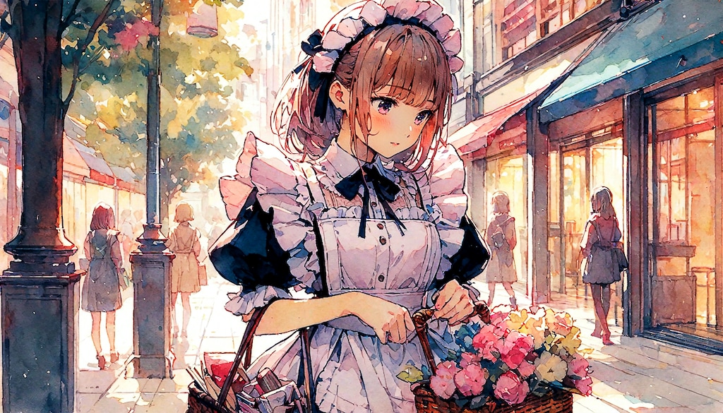 午後のメイドさん (メイド32)