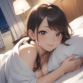 添い寝おくさん💕 2枚目