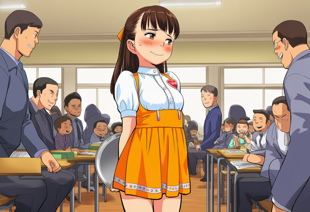 文化祭の模擬店でファミレスをやるJS