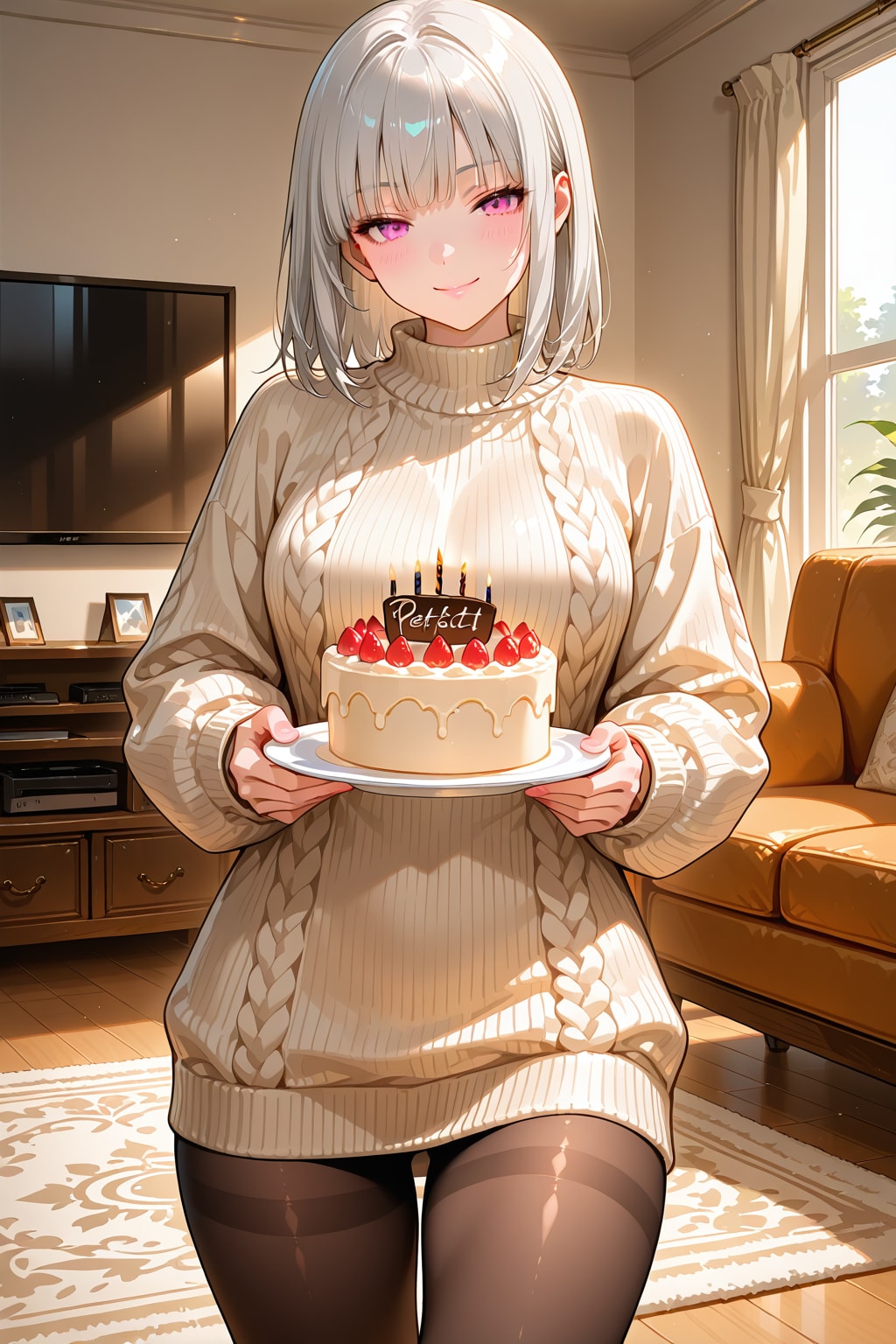 12~2月誕生日FA：アイシャちゃん | の人気AIイラスト・グラビア