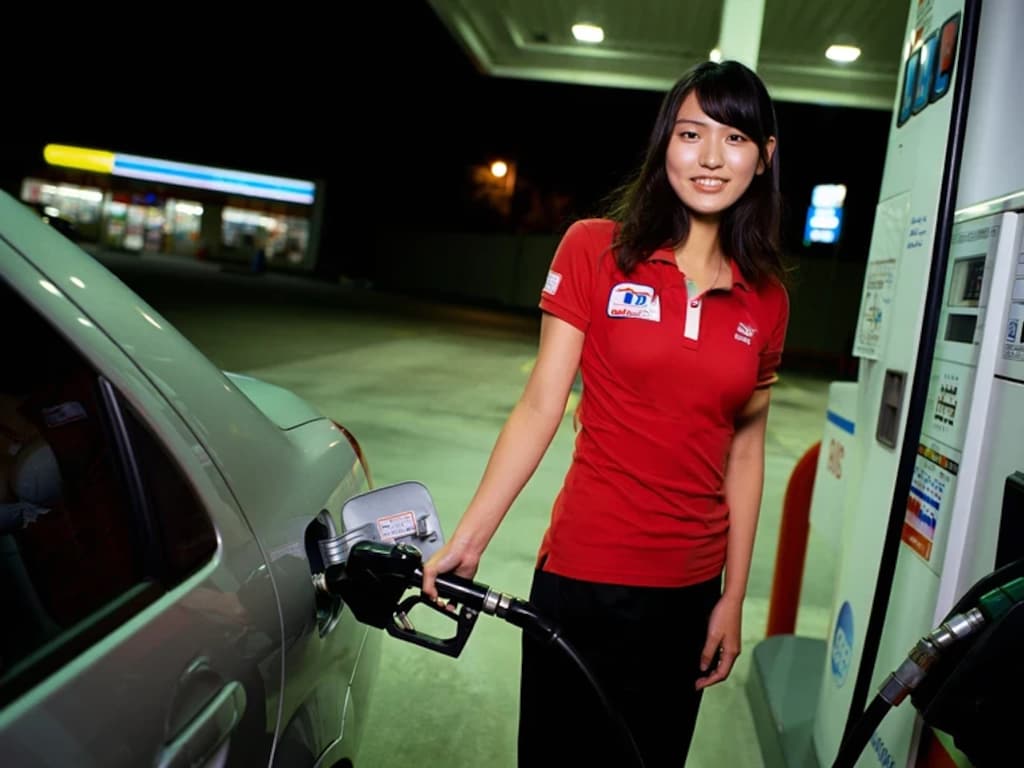 ガソリンスタンド