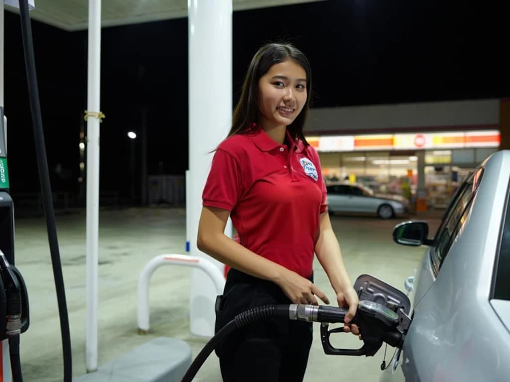 ガソリンスタンド