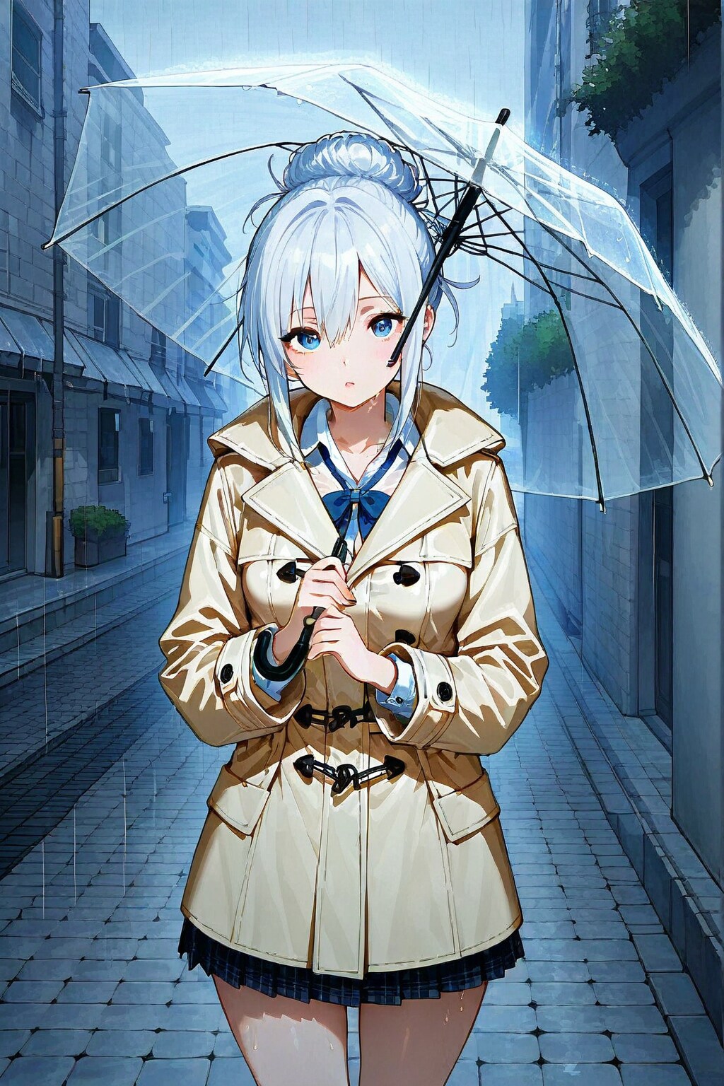 雨の日のお団子 | の人気AIイラスト・グラビア