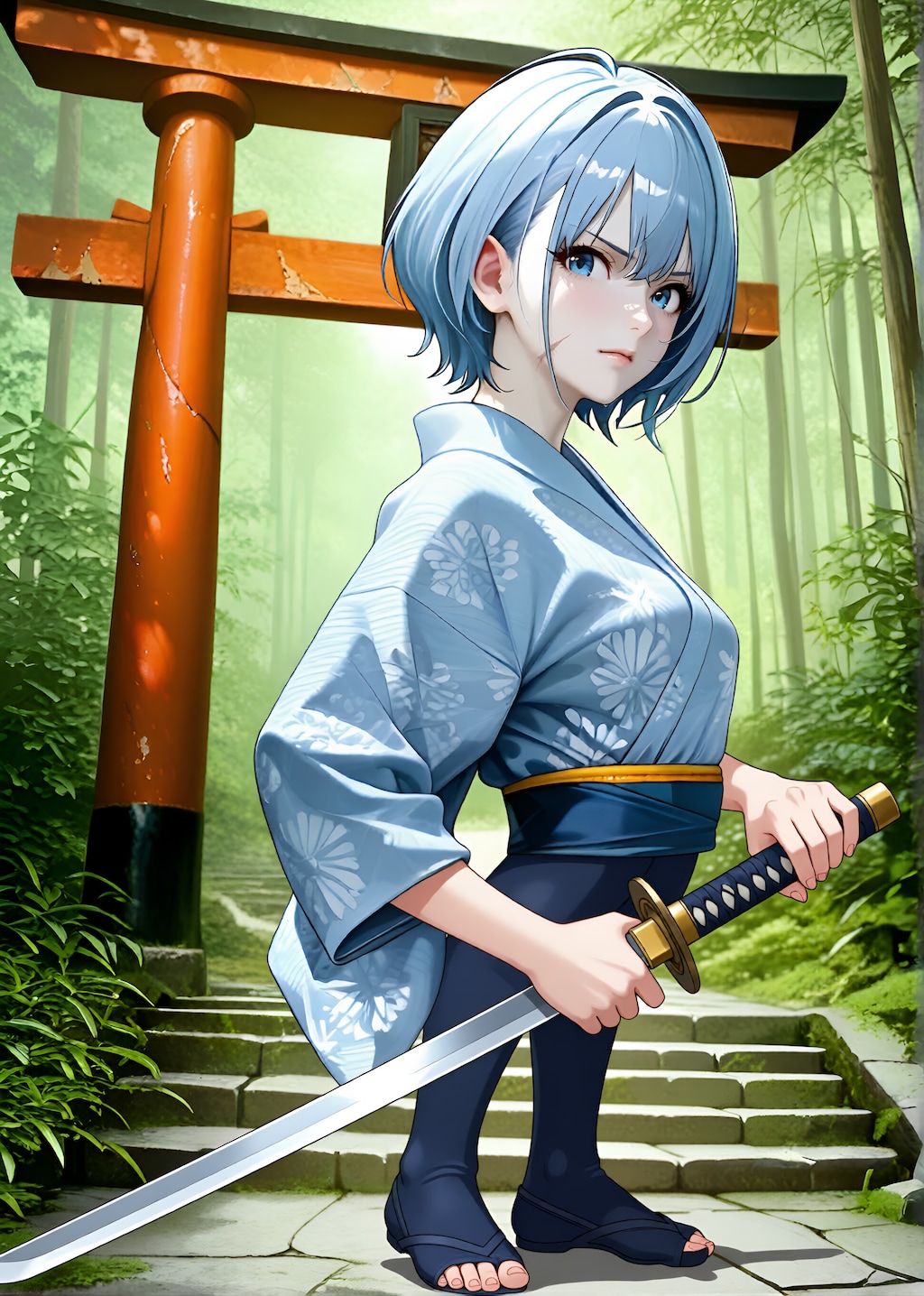 蒼井空（AoiSora）帯刀