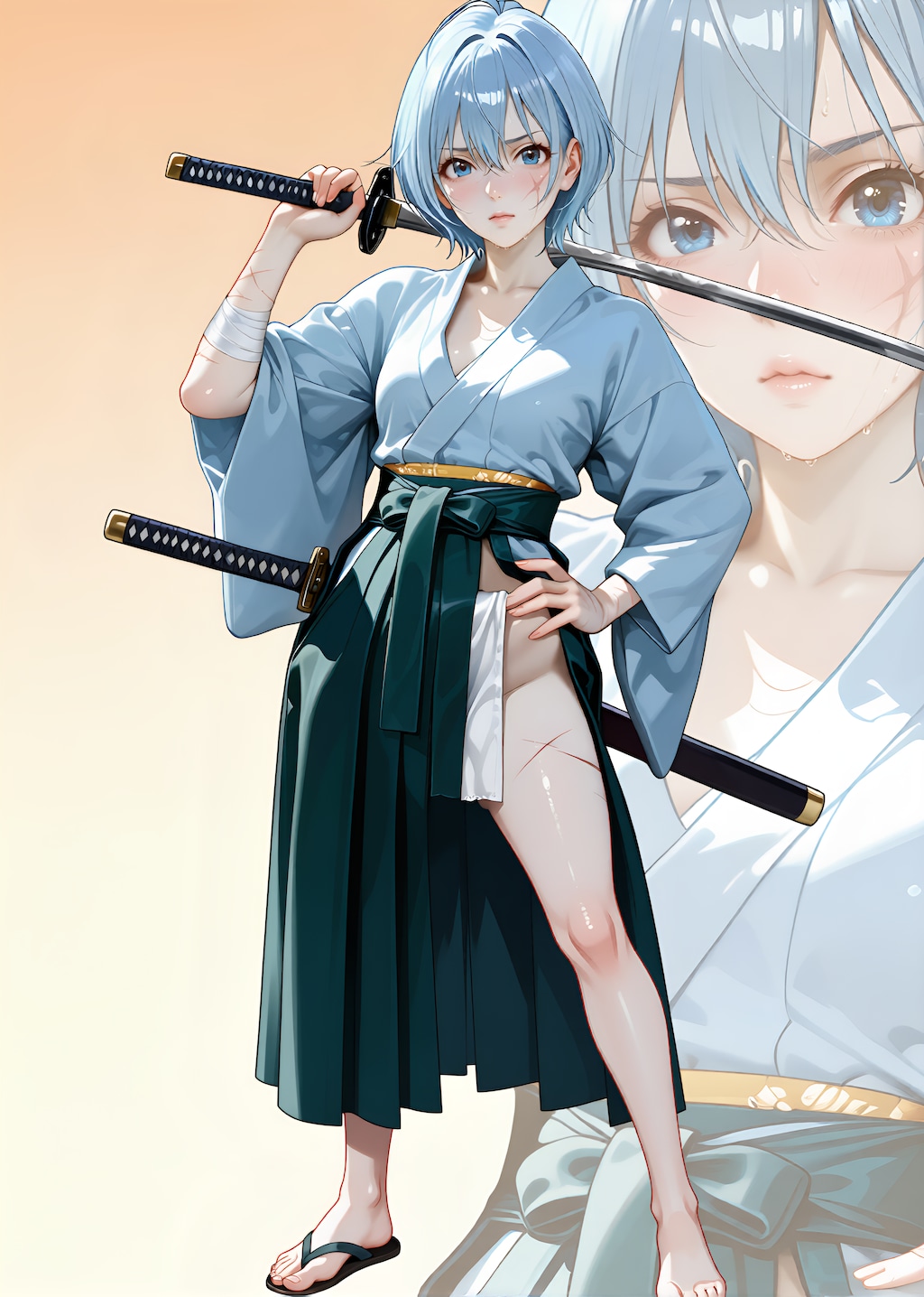 蒼井空（AoiSora）帯刀