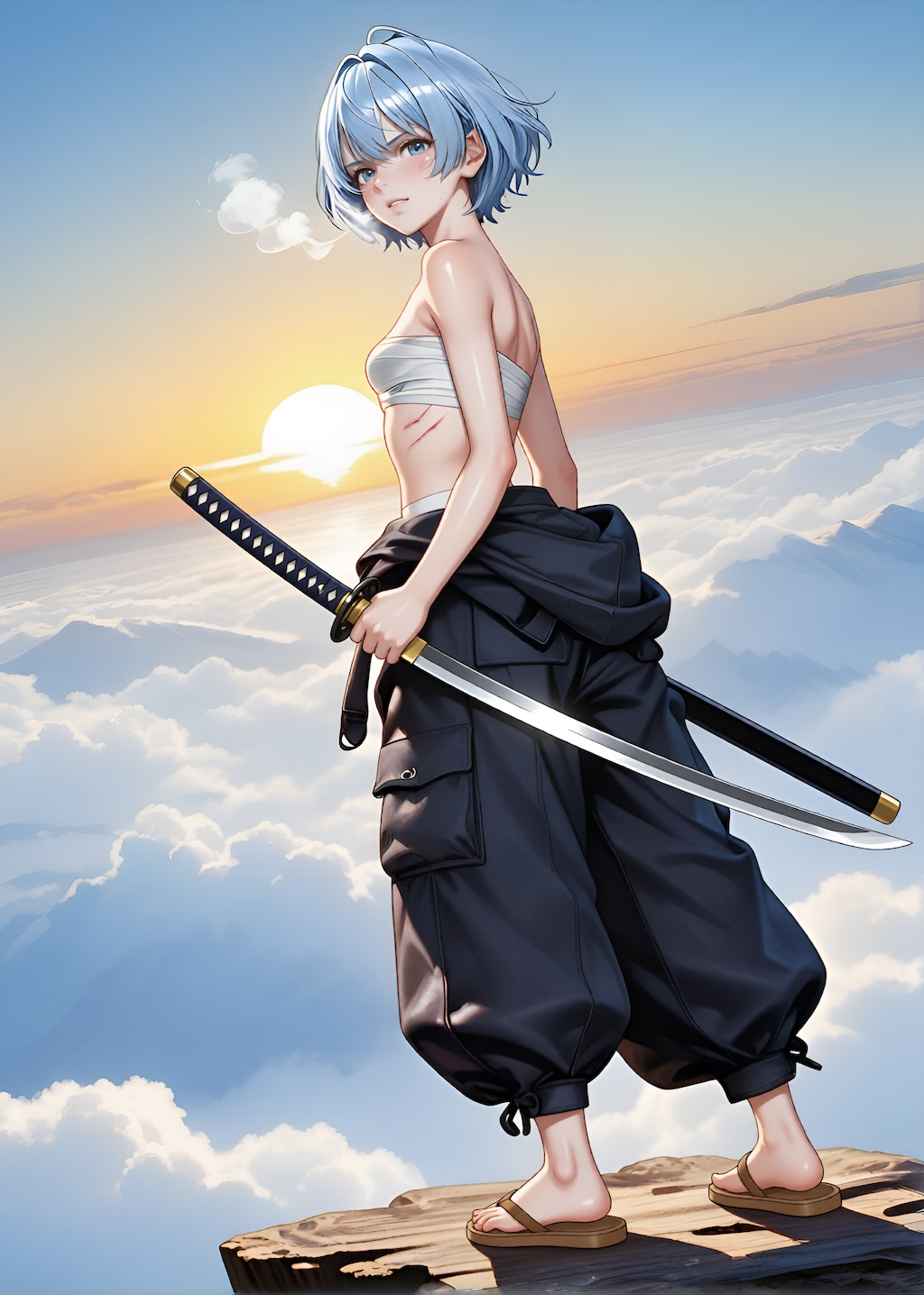 蒼井空（AoiSora）帯刀