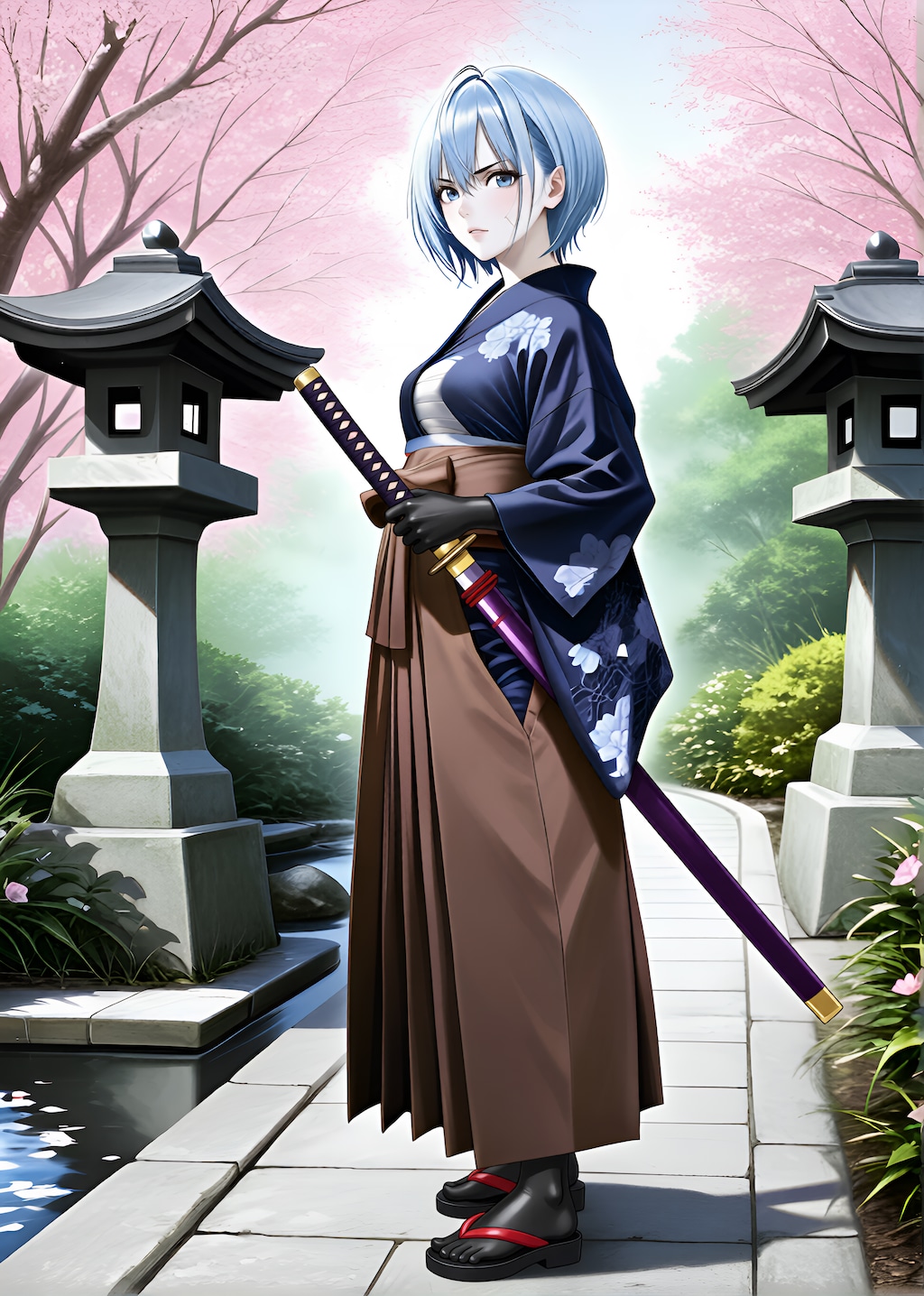 蒼井空（AoiSora）帯刀