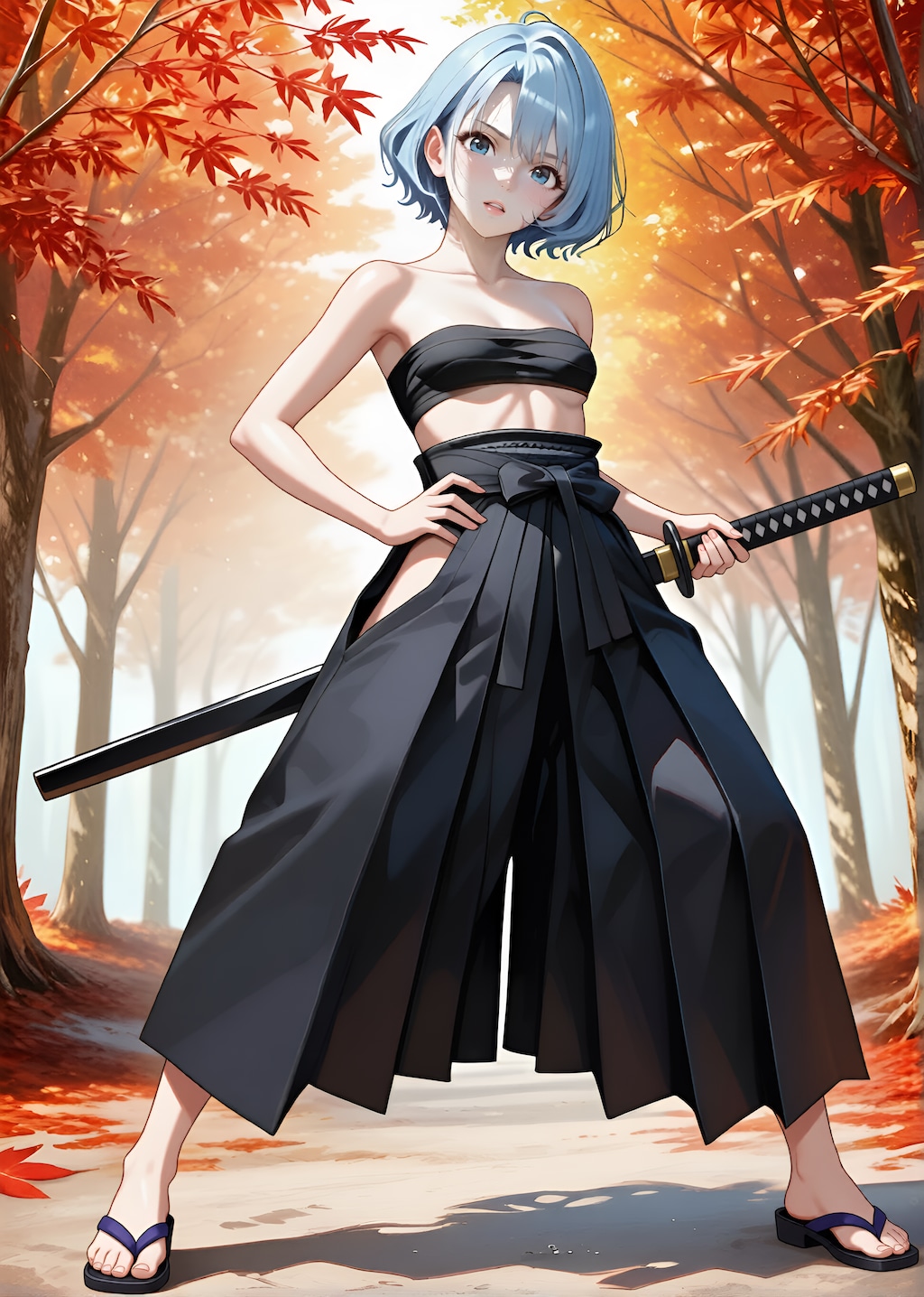 蒼井空（AoiSora）帯刀