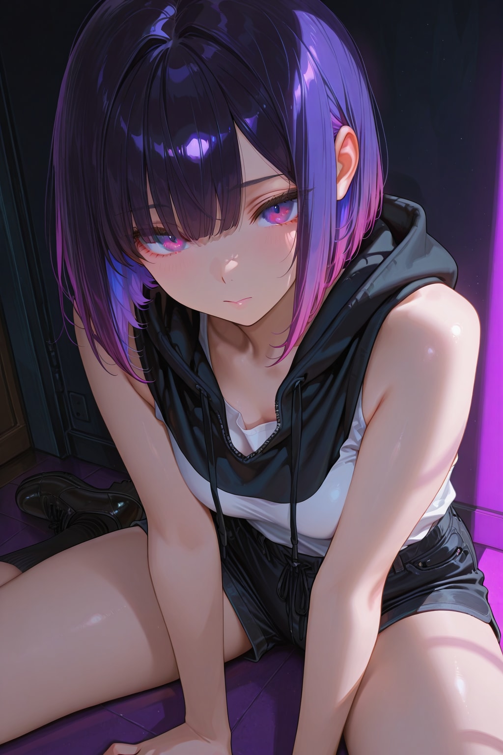 紫色が似合う女の子の詰め合わせ