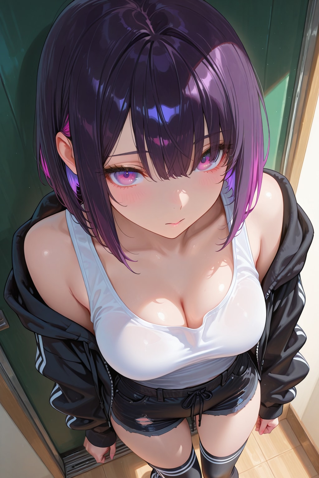 紫色が似合う女の子の詰め合わせ