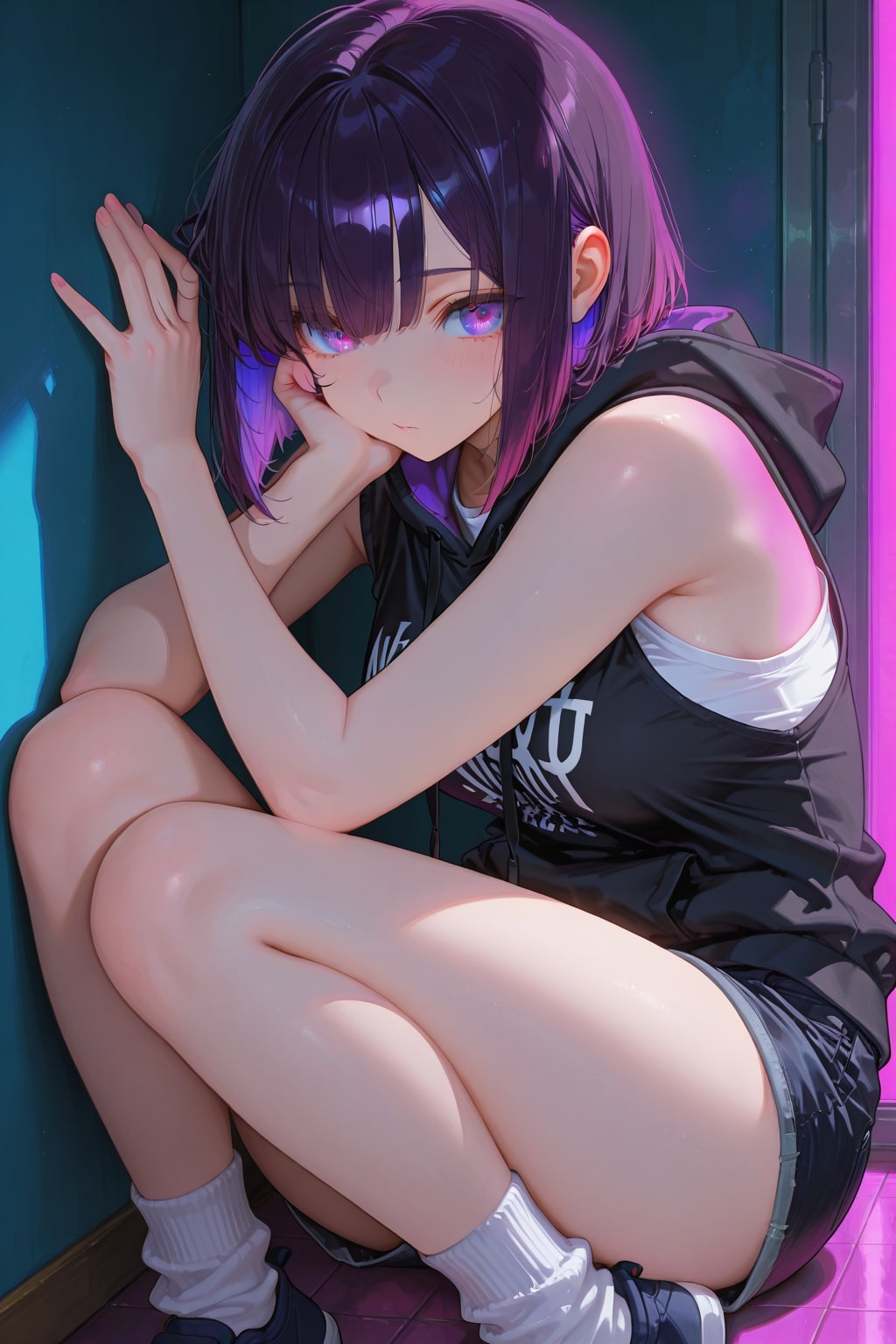 紫色が似合う女の子の詰め合わせ | の人気AIイラスト・グラビア