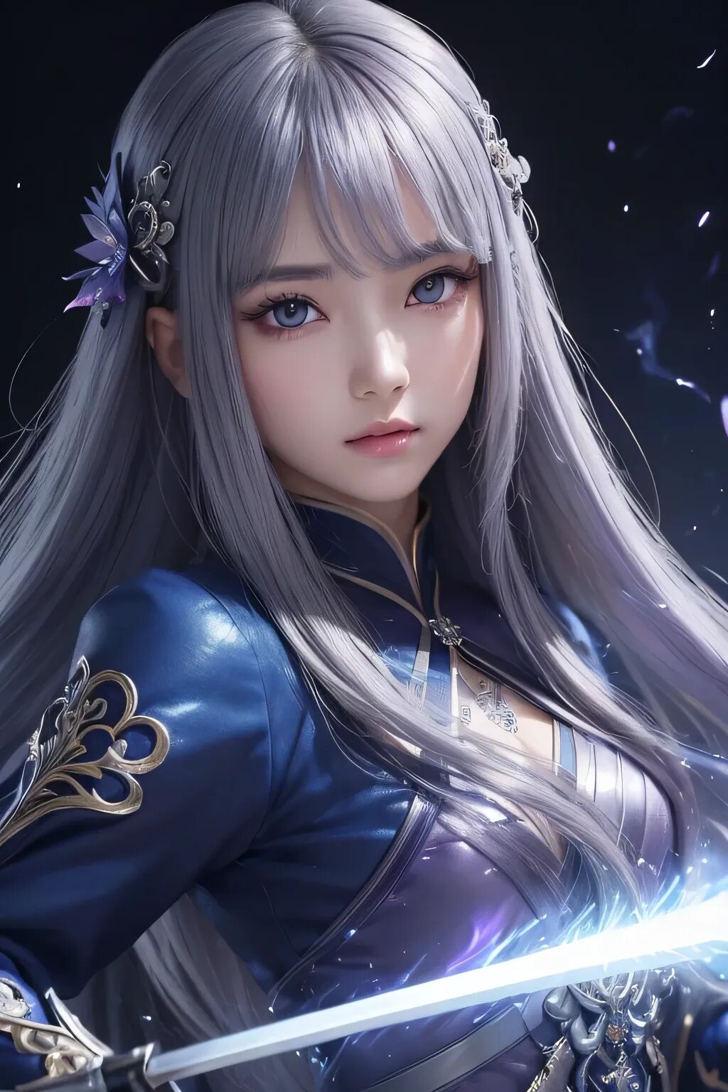 蒼刀の麗闘士