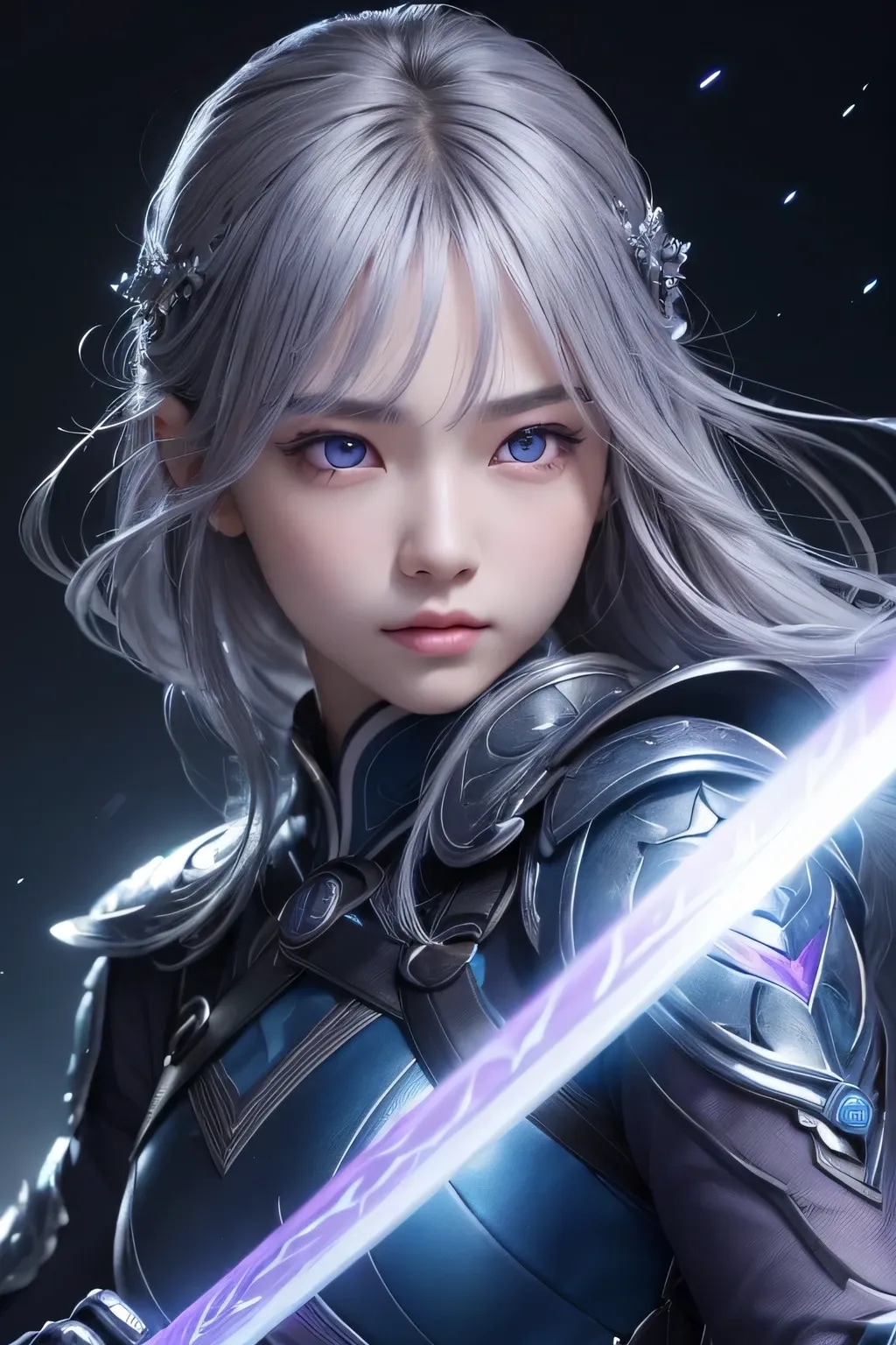 蒼刀の麗闘士