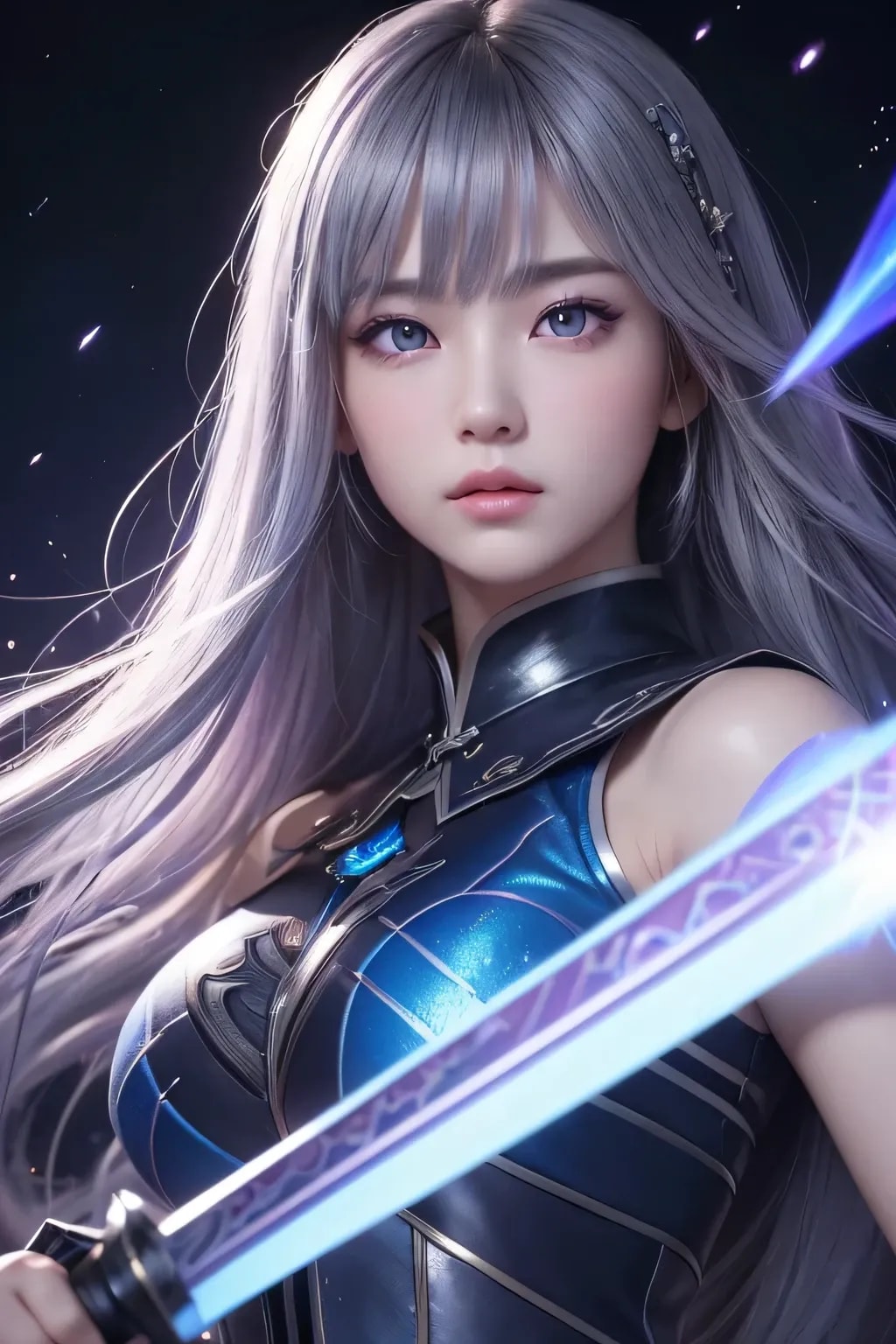 蒼刀の麗闘士