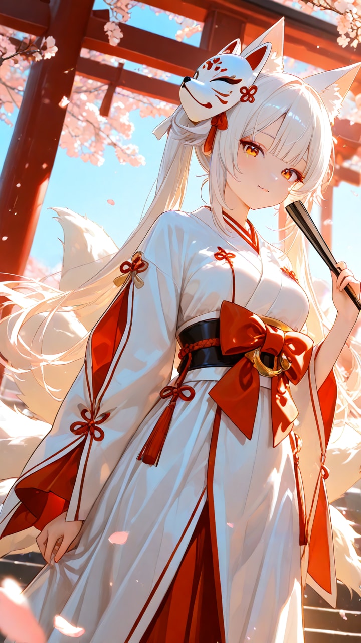 狐女子 | の人気AIイラスト・グラビア