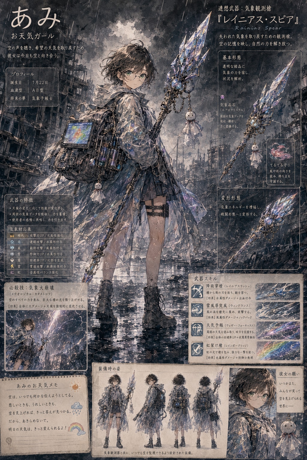 うちの子専用武器。