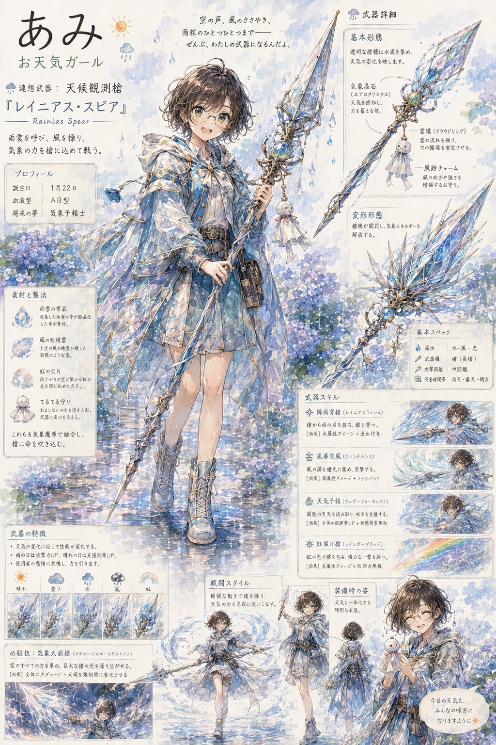 うちの子専用武器。
